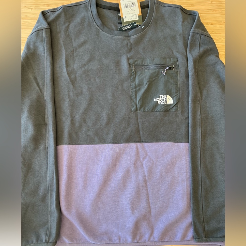 North face tech crew liner slate xl